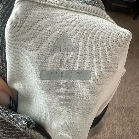 Adidas Womens 1/4 Zip Golf Pullover -M - Picture 3 of 3